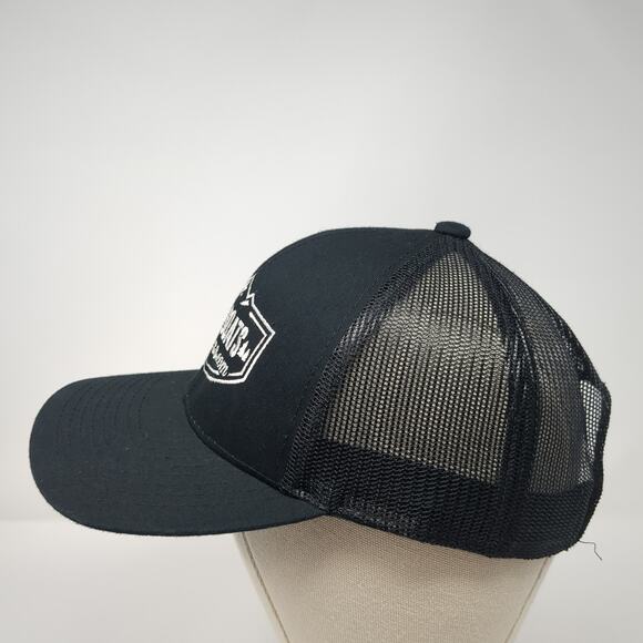 Rvs And Boats Strapback Trucker Hat Black One Size Platinum Series Outdoor Cap - Picture 3 of 10